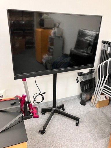 49インチ  2Kテレビ フルHD   移動スタンド・HDMIケーブル付