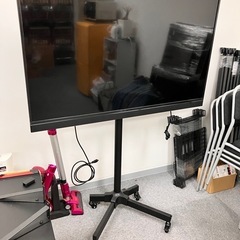 49インチ  2Kテレビ フルHD   移動スタンド・HDMIケ...