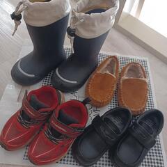 フォーマルシューズ　長靴　スニーカー　モカシン　セット