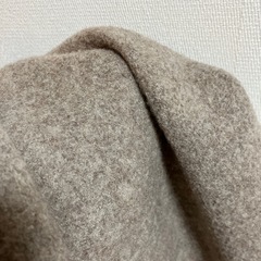 無印 ウール混コート Lの画像
