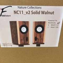 驚愕の音質　新品同様　markaudio nc11v2 maop ペア　2024年7月購入　ユニット等最新バ－ジョン　なかなかオ－クションに出ない逸品の画像