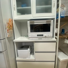 【楽天市場】キッチンボード (上置き付き リガーレ100KBロータイプ WH) ニトリ 【配送員設置】 【5年保証】 : ニトリ