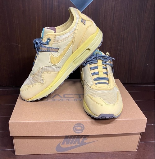 エアマックス 1 トラヴィス ゴールド 28cm