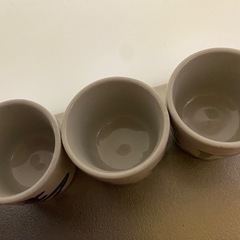 あげる。壱岐の非売品お猪口3つの画像