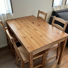 IKEA ダイニングテーブルセット