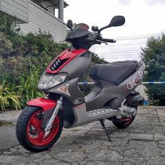 キムコ スーパー9S 走行約7800km 2サイクル 前後ディスクブレーキ 実動ベース車の画像