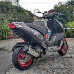 キムコ スーパー9S 走行約7800km 2サイクル 前後ディスクブレーキ 実動ベース車の画像