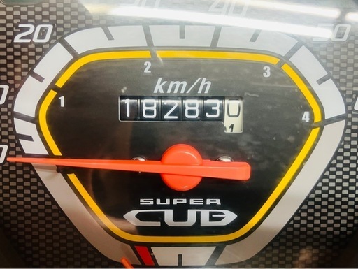 18283km  ★始動動画あり★ スーパーカブ50  AA04  ホンダ　原付