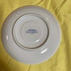 ノリタケ　スタジオ　コレクション　青い花柄　カップ＆ソーサー5客セット　中古美品　廃盤品の画像