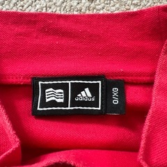adidas golfモックネック半袖　（正規品】の画像