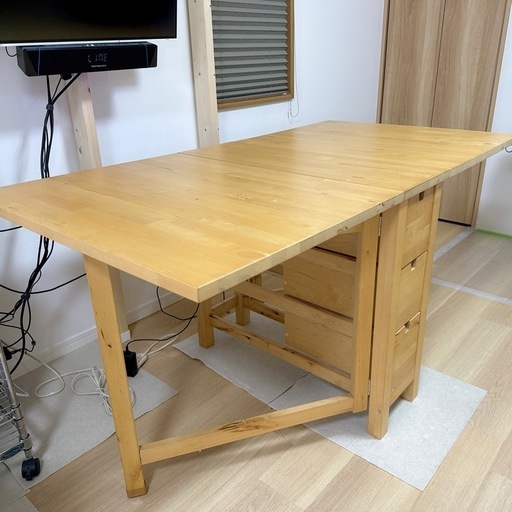 【取引終了】【希少色】ノールデン IKEA ダイニングテーブル