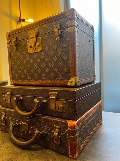 LOUIS VUITTON(ルイ・ヴィトン) トランクタワー　モノグラム　ヴィンテージ