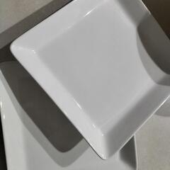 スクエア型皿2枚セット