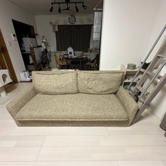 ソファー（3人掛け）無料でお譲り致します。 （大阪府 堺市中区） 0円 の画像