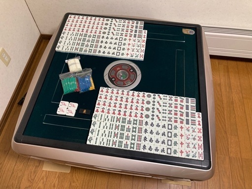 全自動麻雀卓　中国製・36㎜牌