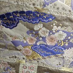 袋帯　正絹　中古の画像
