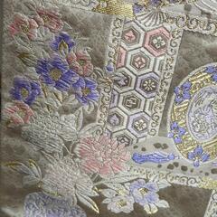 袋帯　正絹　中古の画像
