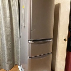 [2014年製]三菱ノンフロン冷凍冷蔵庫MR-C37X-P 形