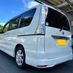 ガソリン代 節約☆S-HYBRID入りました‼️25年式☆月々1.3万円〜分割払い可❗️車検2年付き！大人気☆ニッサン セレナ☆8人乗り☆HDDナビ☆走行中DVD見れます☆ETC☆バックカメラ☆ドラレコ付きのフル装備☆両側電動スライドドア☆ウィンカーミラー☆フル装備☆事故修復歴無し☆車内広々三列シート‼️の画像