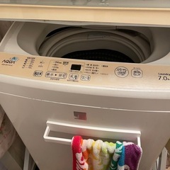 お話中　洗濯機