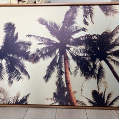 椰子の木の絵