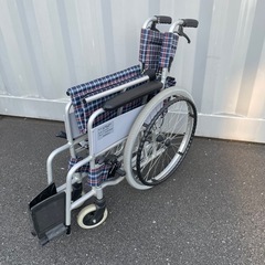 【 お取引中 】コーナン 車椅子 アルミ製車いす背折れ(自走･介助兼用) KYR19-4058 介護用品の画像