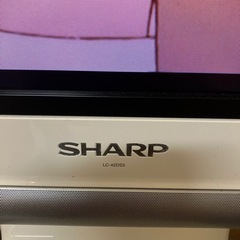 受付終了【フル稼働】AQUOS 42インチ　液晶テレビ　2007年製　LC-42DS3　デジタルハイビジョンレコーダー（DV-AC82）付きの画像