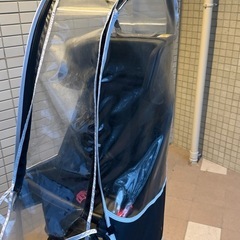 自転車 リアチャイルドシート レインカバー
