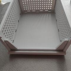 スタッキング 収納ボックス組み立て式4枚セット