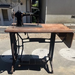 【GO-165】MITSUI 三井 ミシン 足踏みミシン 昭和レトロの画像