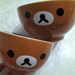 リラックマ プーさん どんぶりお皿セットの画像