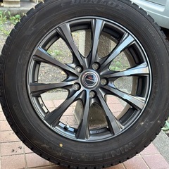 冬用のアルミホイールセット。215/60/R17 96Q 2020