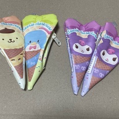 サンリオ　アイスパッケージ風ミニポーチ　ガチャガチャ
