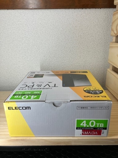 新品　エレコム　外付けハードディスク　4.0TB  新品未開封