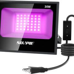 ✨未使用品✨紫外線 ブラックライト 30W 投光器 365-40...