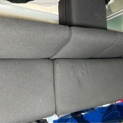 オットマンつき　3人がけソファー