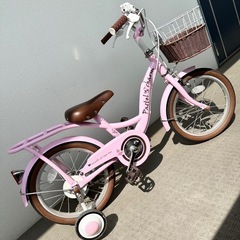 子供用 自転車 16インチ ピンク