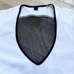 Sov.  ソブ レディース シースルー 半袖 Tシャツ 夏服 トップス Mの画像