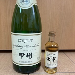 スパークリングワイン720ml&ウイスキー50ml