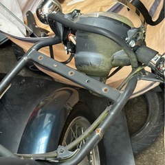 スーパーカブプロ50 ホンダ　スーパーカブ　現状　事故車の画像