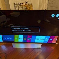 【早期引取可能なら値引き可】パネル新品交換済み　LG有機ELテレビ　OLED55C7Pの画像