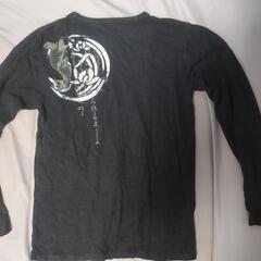 人気　和柄　ロングTシャツの画像