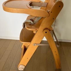 北川木工のベビーチェアの画像