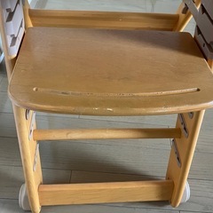 北川木工のベビーチェアの画像