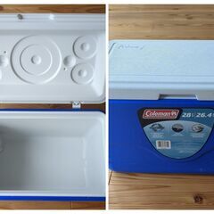 【ご購入者が決まりました】コールマン クーラーボックス 28QTS 26.4リットル大容量 Coleman アウトドア 運動会 地震 台風 停電対策の画像