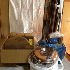 織物の用具、素材、手作りの用具の画像