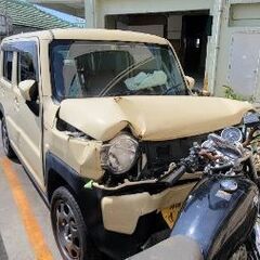 新品ハスラー　事故車
