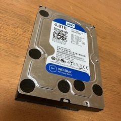 内臓ハードディスク　4TBの画像