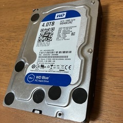 内臓ハードディスク　4TBの画像