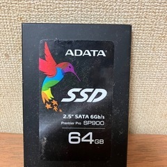 内臓SSD 64GB ADATA 動作確認済み